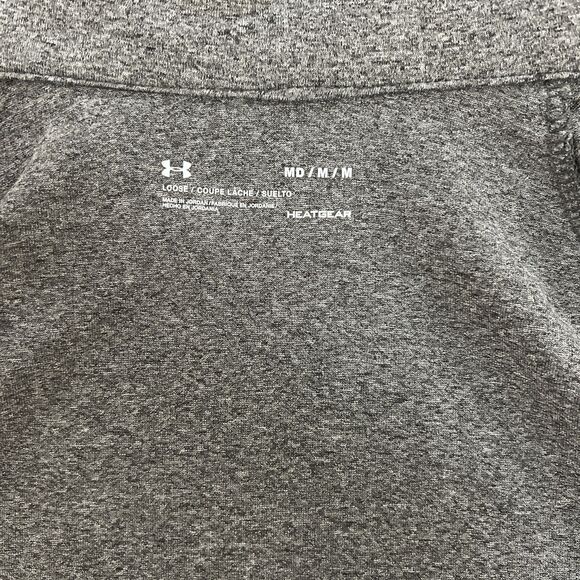 Under Armour Heat Gear Full Zip Jacket Long Sleeve Active Gym Womens Sz Md - Picture 4 of 4